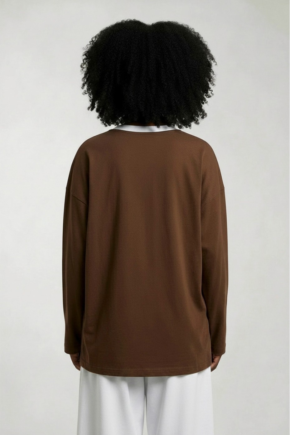 ΜΠΛΟΥΖΑ ΒΑΜΒΑΚΕΡΗ OVERSIZED ΜΕ ΚΕΝΤΗΜΑ