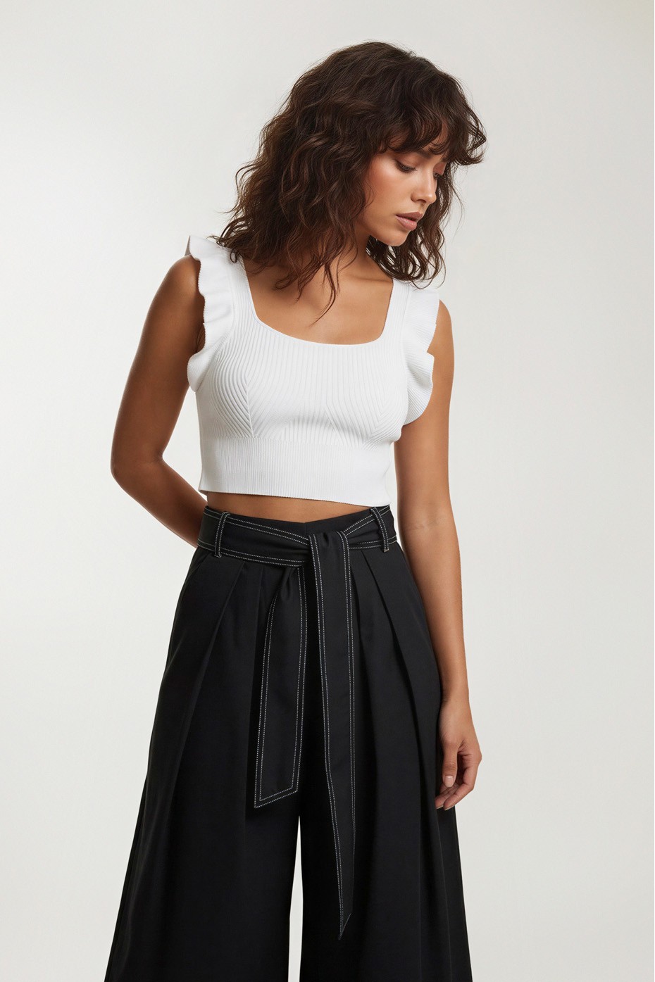 ΠΑΝΤΕΛΟΝΑ WIDE LEG ΜΕ ΠΙΕΤΕΣ