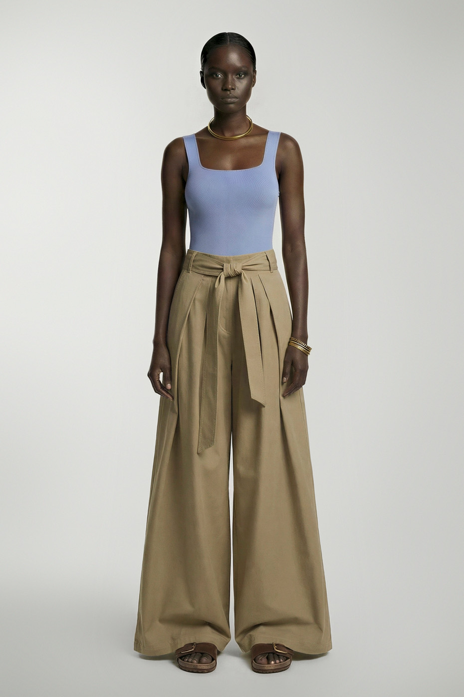 ΠΑΝΤΕΛΟΝΑ WIDE LEG ΜΕ ΠΙΕΤΕΣ