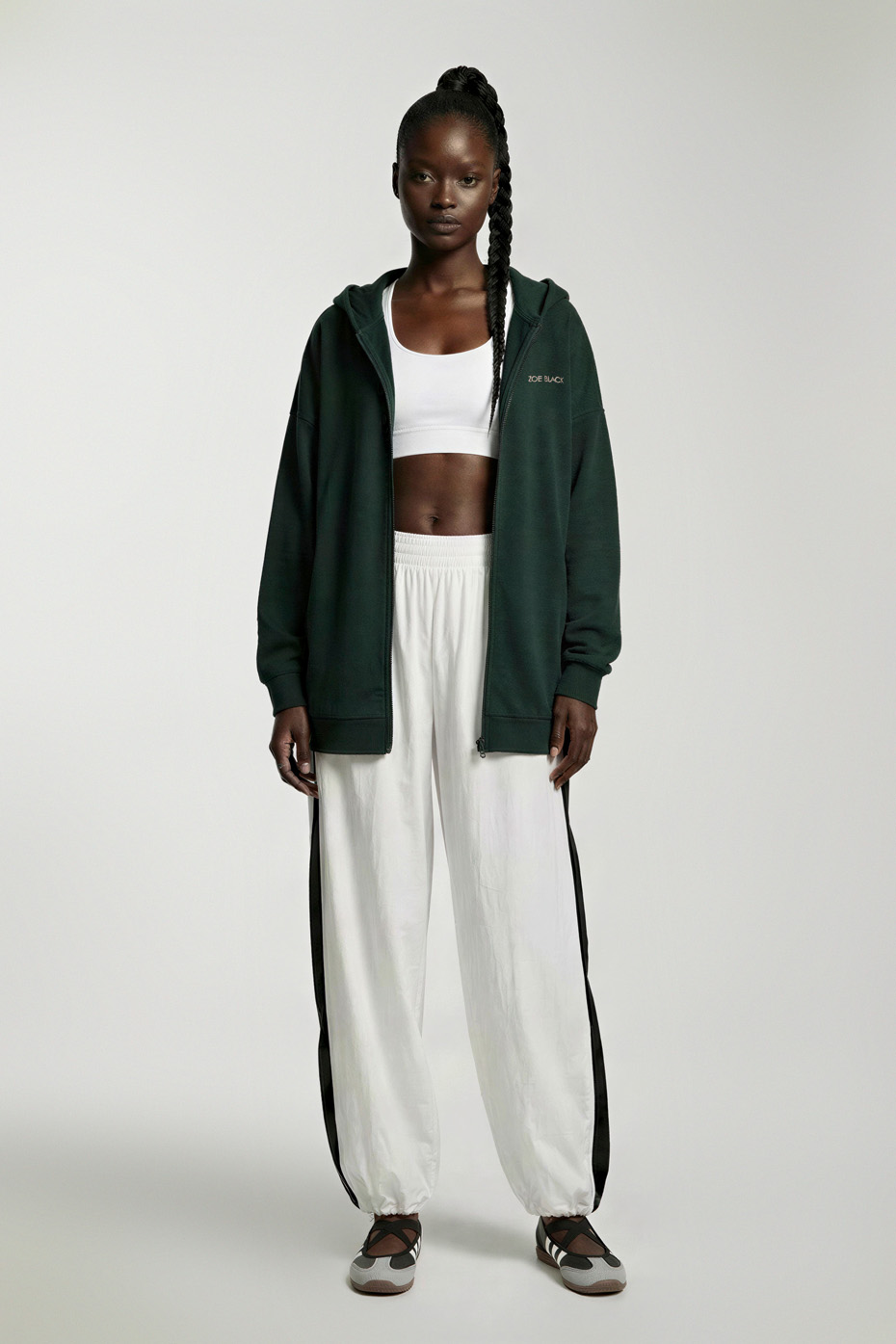 ΖΑΚΕΤΑ ΒΑΜΒΑΚΕΡΗ OVERSIZED ΜΕ ΚΟΥΚΟΥΛΑ