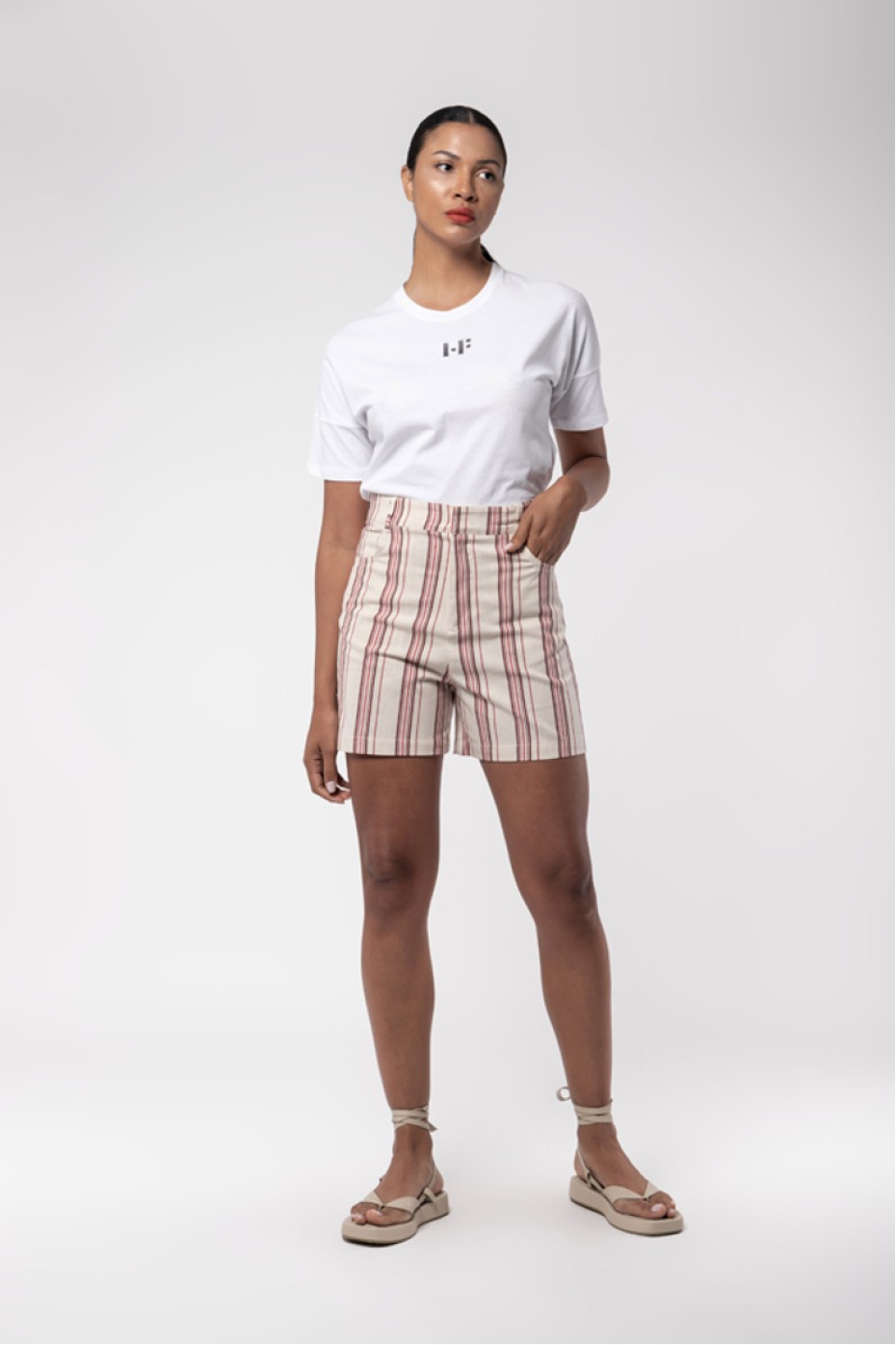 T-SHIRT ΜΕ ΣΤΑΜΠΑ H