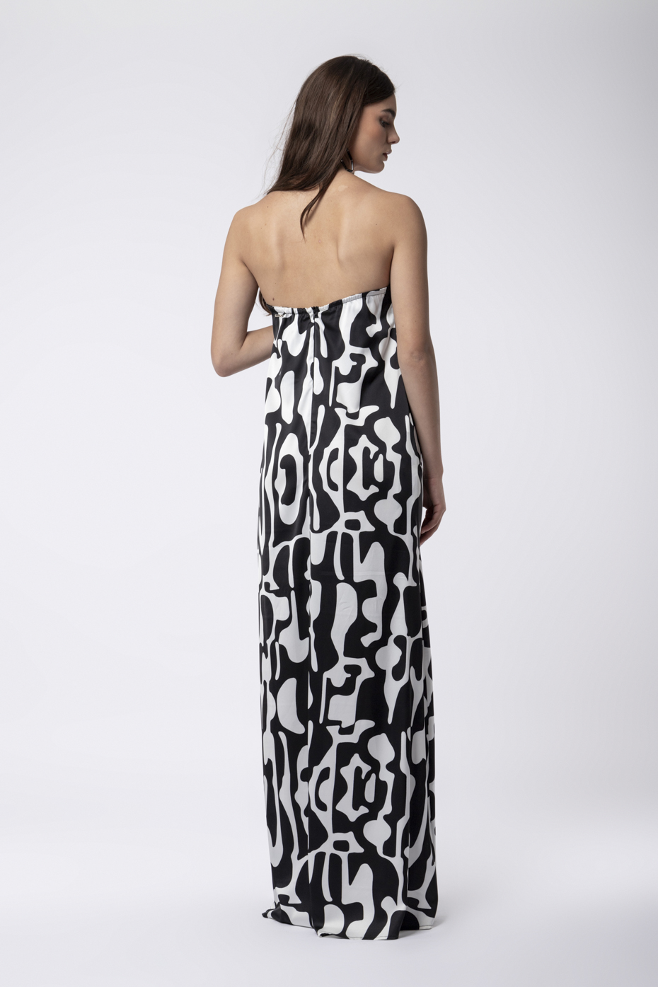 ΦΟΡΕΜΑ STRAPLESS ΕΜΠΡΙΜΕ ZOE BLACK