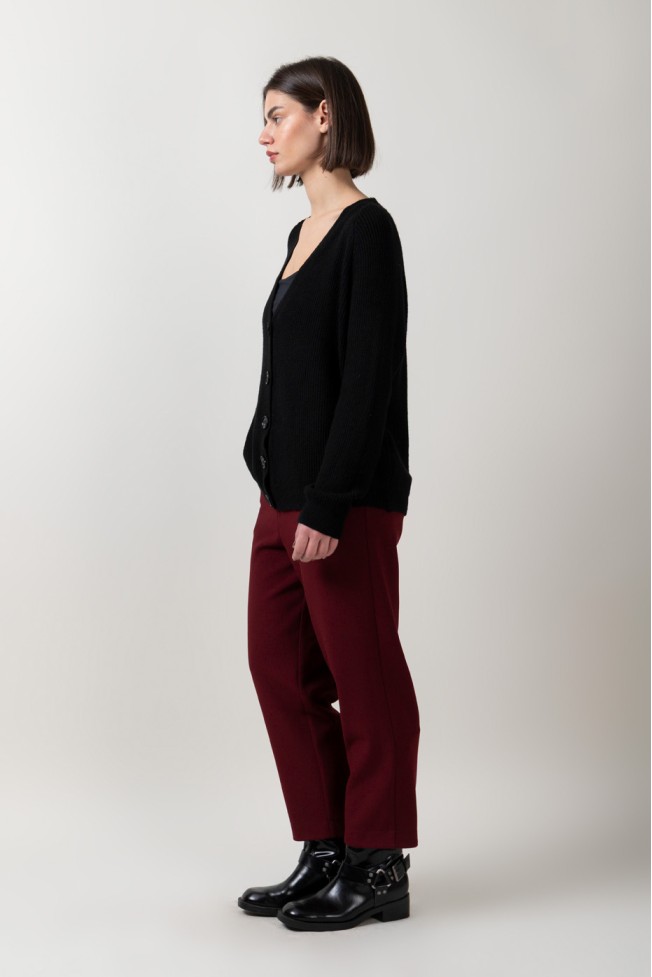 ΠΛΕΚΤΗ ΖΑΚΕΤΑ OVERSIZED ΜΕ ΚΟΥΜΠΙΑ